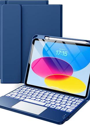 Чехол клавиатура для ipad a16 2025/ipad 10-го поколения (2022) a2696 / a2757 / a2777