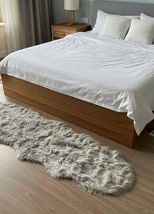 Ковер, коврик пушистый прикроватный 60*180см