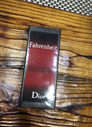 Туалетная вода dior fahrenheit