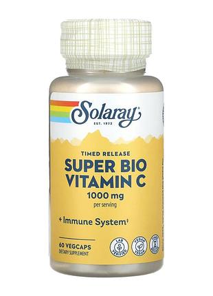 Super bio vitamin c 1000mg - 60 vcaps