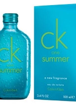 Calvin klein ck one summer 2013 туалетна вода 100 мл