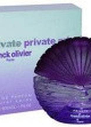 Franck olivier private парфюмированная вода 25мл