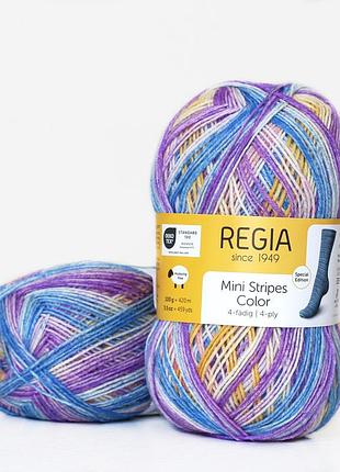 Носочная пряжа regia color 100 г, 00462