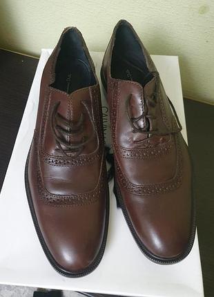 Шкіряні туфлі massimo dutti