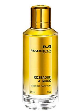 Mancera rose aoud & musc парфюмированная вода 120мл