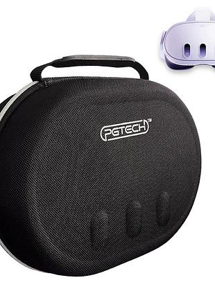 Сумка для oculus meta quest 3, кейс ударостойкий от pgtech - черный
