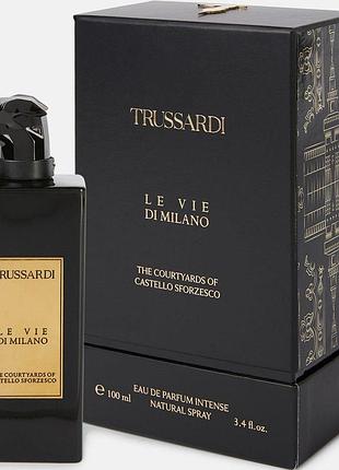 Trussardi le vie di milano the courtyards of castello парфюмированная вода 100мл