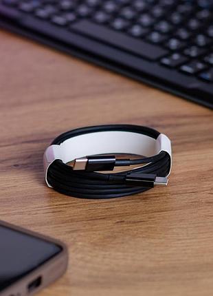 Кабель для зарядки usb-с шнур 2м черный ur522