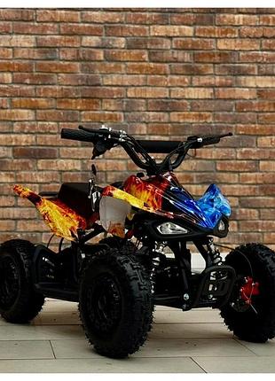 Квадроцикл електричний із мотором 1000w corso rs-177066 для дітей від 5 років синій
