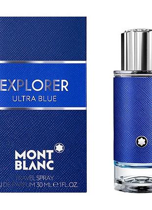 Mont blanc montblanc explorer ultra blue парфюмированная вода 30мл
