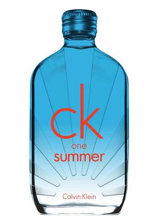 Calvin klein ck one summer 2017 туалетна вода (тестер) 100 мл