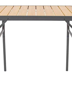 Стол туристический раскладной bo-camp margate 75x55 cm bamboo brown (1404666)