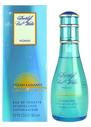 Davidoff cool water woman ocean radiance туалетная вода 50мл
