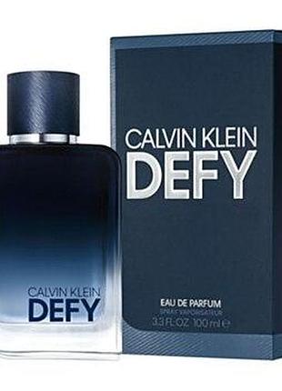 Calvin klein defy eau de parfum парфюмированная вода 100мл