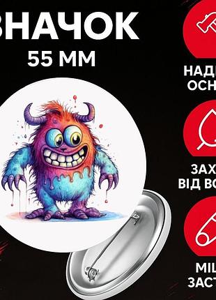 Значек мои поющие монстры май сингинг монстер my singing monsters на булавке на рюкзак 55 мм 1 шт