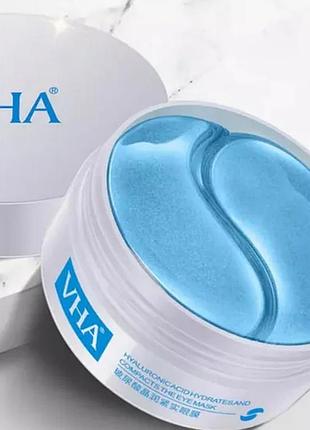 Патчи под глaза vha gyaluronic с экстрактом центеллы коллагеном и гиалуроновой кислотой