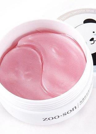 Гидрогелевые патчи для лица zoo:son collagen seaweed repair eye mask с экстрактом водорослей