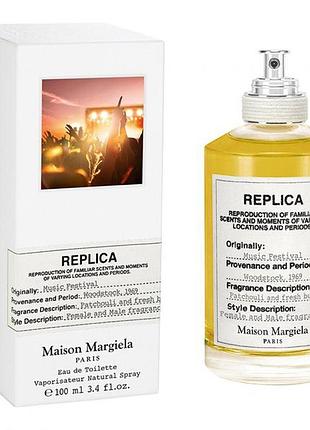 Maison martin margiela maison margiela replica music festival туалетная вода 100мл