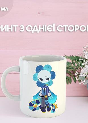 Кружка в мире дэнди (денди) roblox dandy's world с принтом керамическая чашка 330 мл