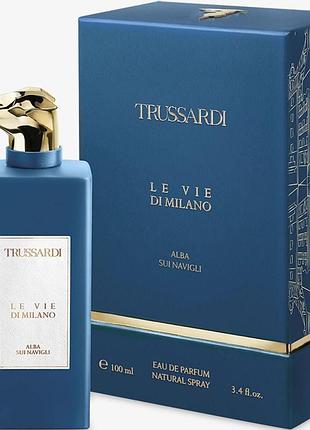 Trussardi le vie di milano alba sui navigli парфюмированная вода 100мл