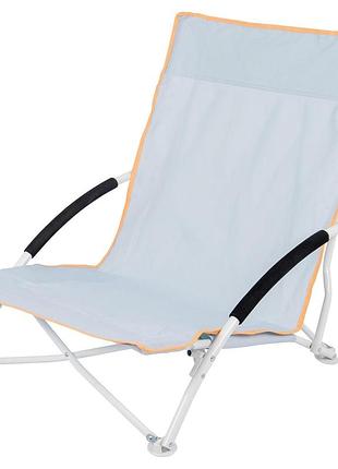 Кресло раскладное пляжное 80 кг bo-camp saint-malo pastel blue
