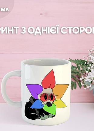 Кружка у світі денді roblox dandy's world з принтом керамічна чашка 330 мл