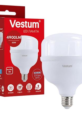 Світлодіодна високопотужна лампа vestum t140 50w 6500k 220v e27 1-vs-1610