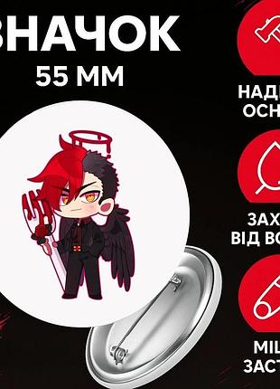 Значек застрявшие дома гомстак хоумстак homestuck на булавке на рюкзак 55 мм 1 шт