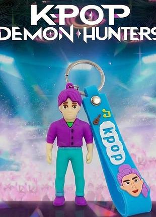 Брелок saja boys саджа бойс кейпоп мисливці на демонів k-pop demon hunters huntr/x дитячий на рюкзак, ключі іграшка 7 см