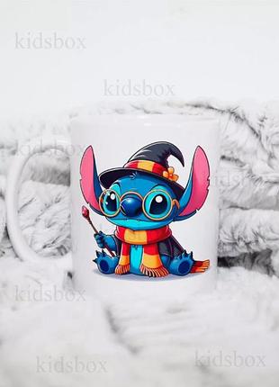 Кружка лило и стич с принтом керамическая чашка lilo and stitch 330 мл