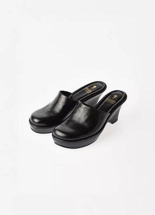 Кожаные сабо willy chavarria x zara
