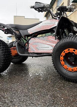 Квадроцикл електричний із мотором 1500w crosser race для дітей від 8 років помаранчевий