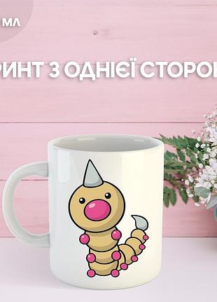 Кружка покемон с принтом керамическая чашка аниме pokemon 330 мл