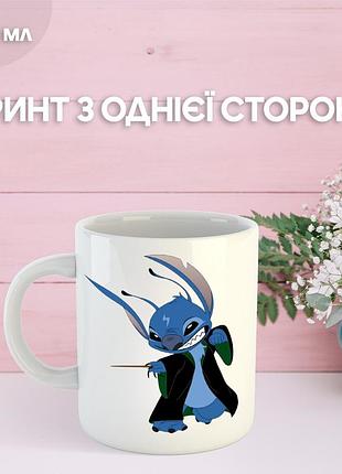 Кружка лило и стич с принтом керамическая чашка lilo & stitch 330 мл uk_848