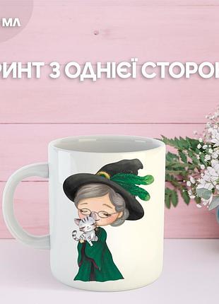 Кружка гаррі поттер з принтом керамічна чашка harry potter 330 мл