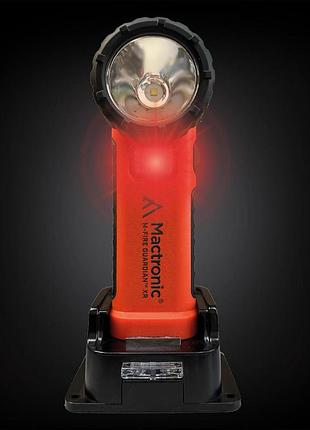 Пожарный фонарь профессиональный жаростойкий аккумуляторный mactronic m-fire guardian xr (240lm) ex-atex