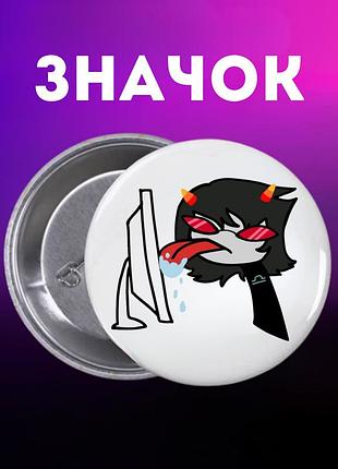 Значек поднятие уровня в одиночку сололевелинг solo leveling на булавке на рюкзак 44 мм 1 шт