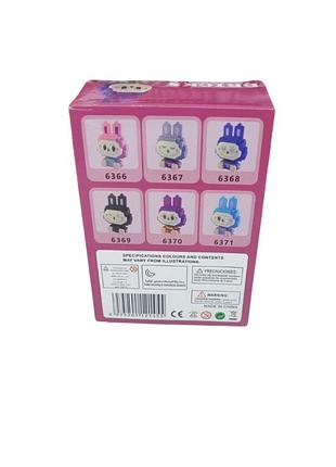 Конструктор лабубу labubu the monsters монстр bricks игрушка детская 6370 6