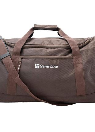 Сумка дорожная semi line 40 brown (a3043-6)
