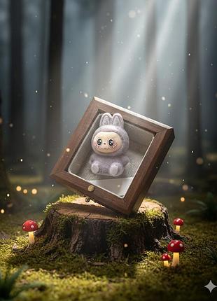 Фигурка лабубу labubu the monsters монстр игрушка детская пушистая 4 см