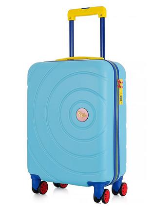 Дорожный чемодан semi line 20" (s) light blue (t5933-1)