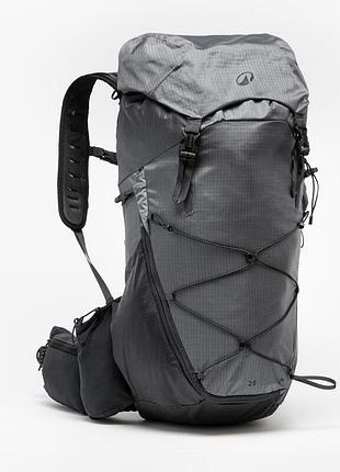 Туристический рюкзак quechua mh900 25л 45 х 25 х 15 см серый совместимые с питьевой системой