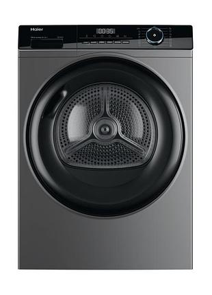 Сушильна машина haier hd90-a3939r-s тепловий насос, 9кг, a+++, 59,5см, дисплей, пара, cріблястий