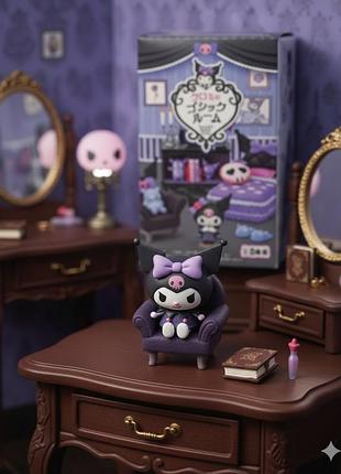 Игрушка куроми kuromi фигурка готическая комната столик