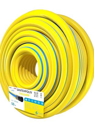 Шланг для поливання santehpoliv yellow 50m*1
