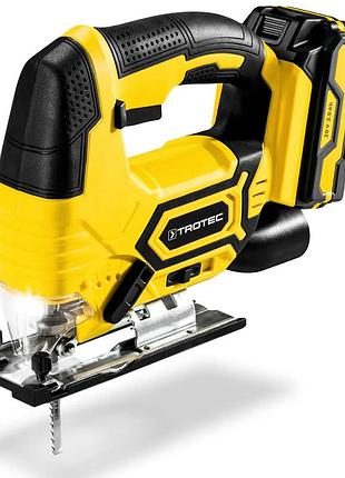 Лобзик акумуляторний скобовидний безщітковий trotec pjss 11-20v + кейс