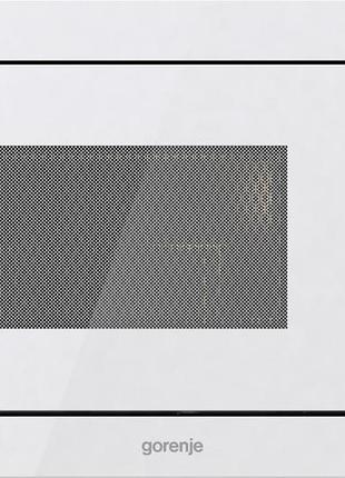 Микроволновая печь gorenje bm251sg2wg встраиваемая, 25л, электронное управление, 900вт, гриль, дисплей, приготовление на