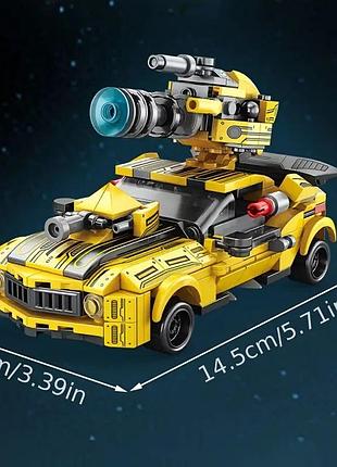Конструктор трансформер бамблби bumblebee машина трансформер робот детский игрушка 240 дет. 6