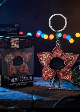 Брелок демогоргон demogorgon дивні дива stranger things фігурка pop 4см