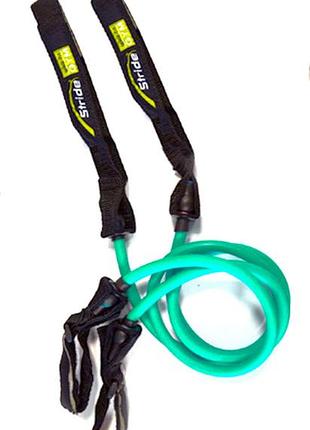 Стрічка для силових тренувань gabel gym power training rubber green експандер